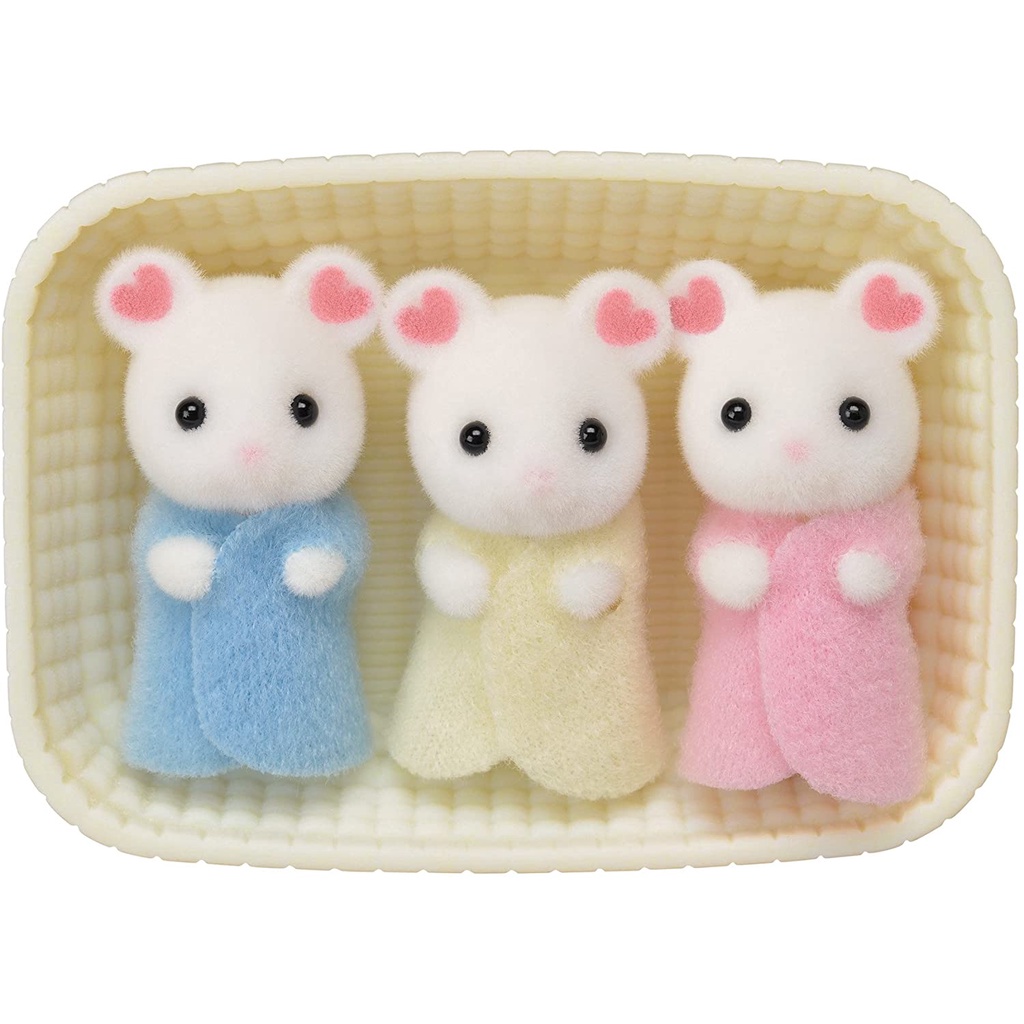 Đồ Chơi Sylvanian Families Bộ Các Em Bé Sinh Ba Baby Triplets Nhiều Mẫu