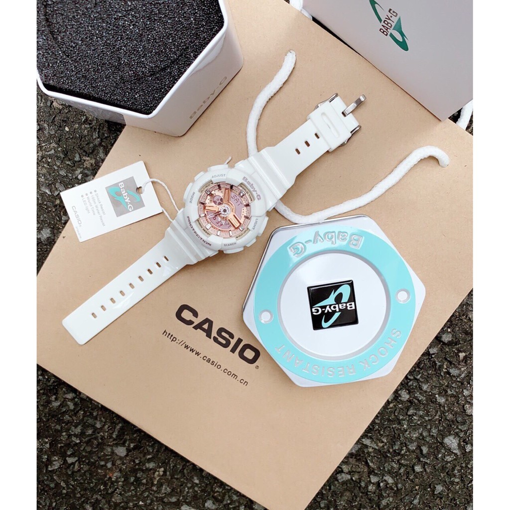 Đồng hồ Nữ CASIO BABY-GBA-110-1A-03 ( Dây Nhựa )