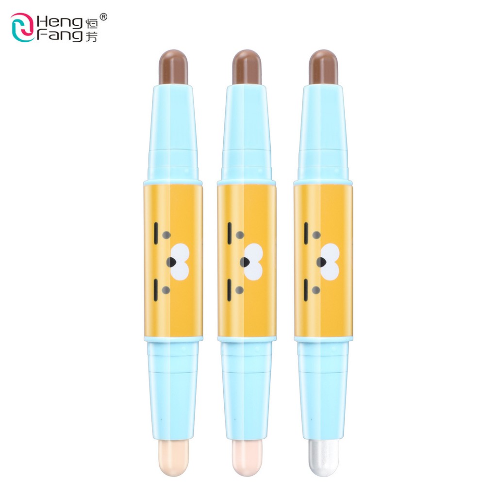 HengFang Three-color Stereo Double Gloss Fixing Stick 3.4g # H8469 | BigBuy360 - bigbuy360.vn