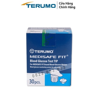Hộp que thử đường huyết tiểu đường Nhật Bản Terumo Medisafe Fit ( Hộp 30 que , Hộp 30 thumbnail