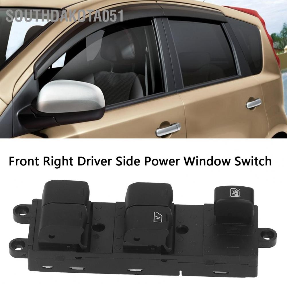 Southdakota051 Phía trước bên phải Trình điều khiển Công tắc cửa sổ điện Bộ phận 25401 ‑ BH02B Thay thế cho Note 2006-2012