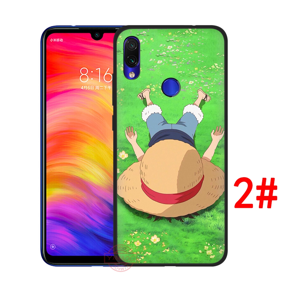 Ốp điện thoại silicon in hình nhân vật Luffy trong One Piece cho Xiaomi Redmi Note 5A Prime 5 Pro 6 Pro 7 Pro 4X 6A S2