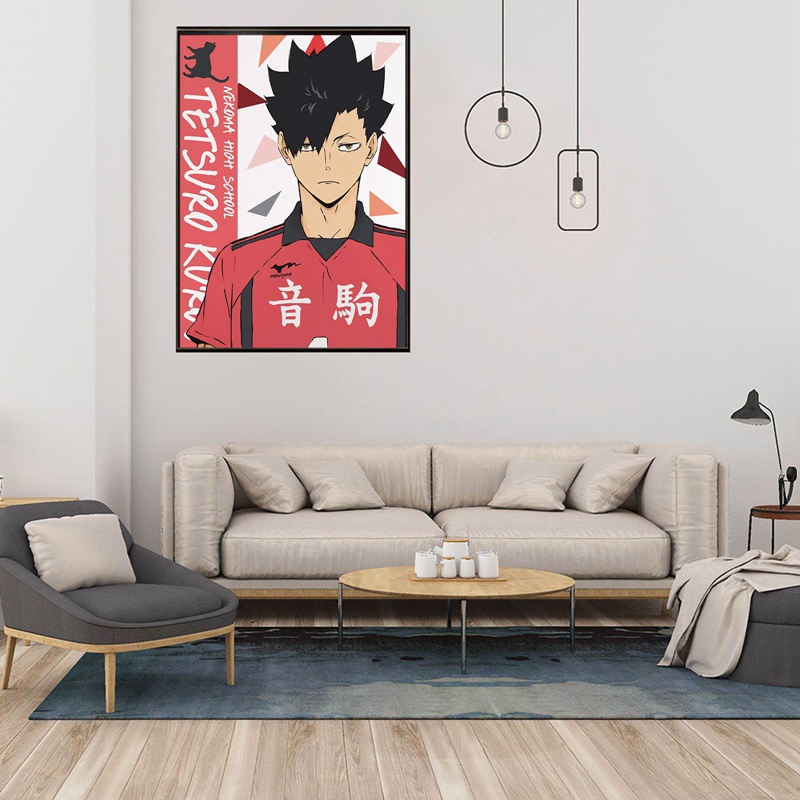 Tmdbyx Poster Anime Haikyuu Phong Cách Cổ Điển
