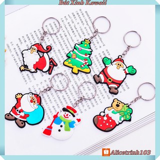 Z0374 Móc Khoá Noel, Quà Tặng Cute Giá Rẻ Bukao