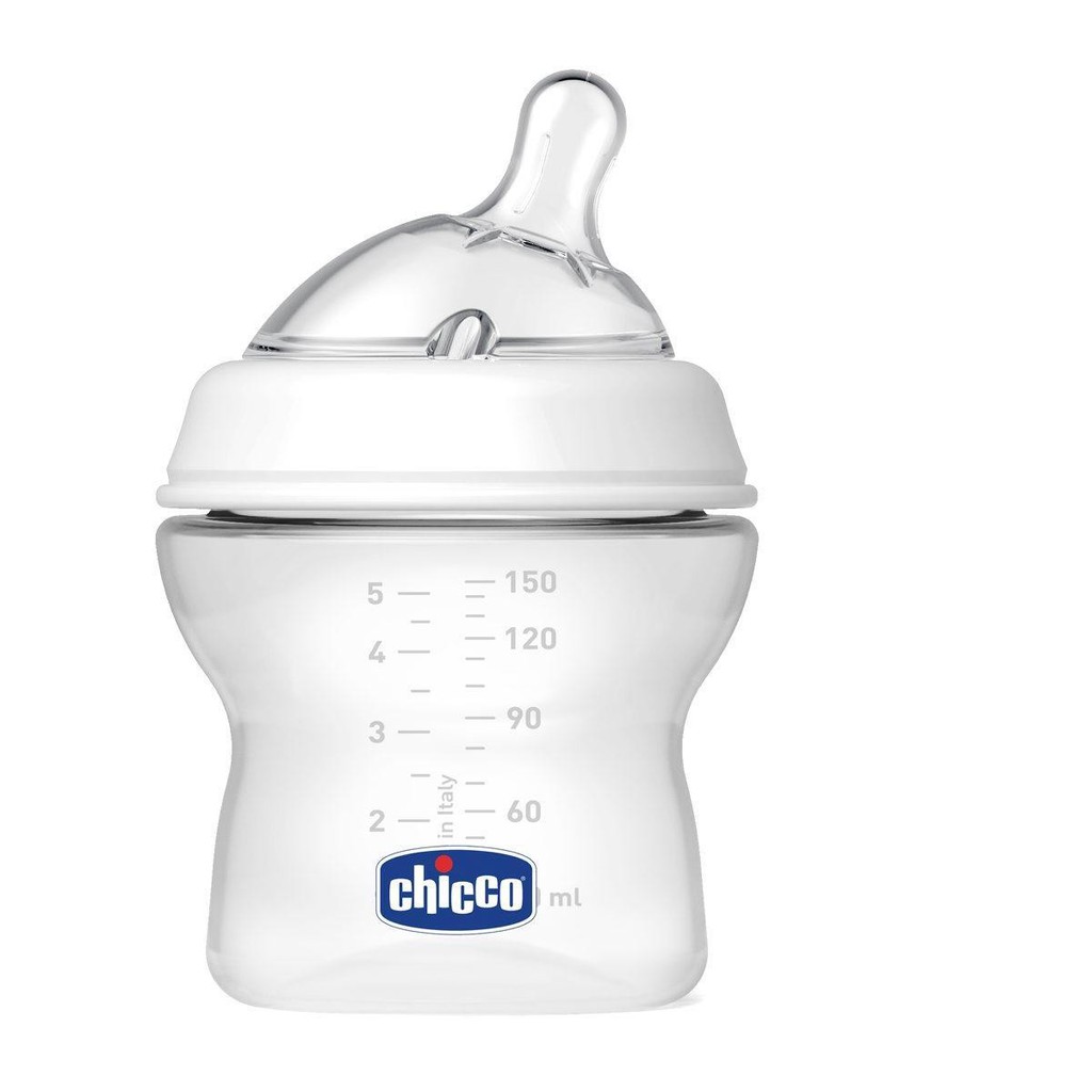 Bình sữa núm nghiêng Pisa Natural Feeling 0M+ Chicco 150ml