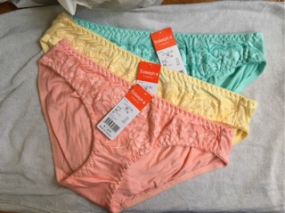 Combo Quần lót cotton phối ren