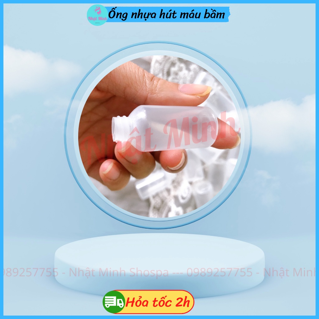 Ống nhựa hút máu bầm, máu độc, mụn mủ cho spa