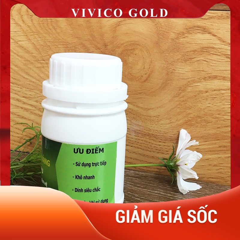 Keo phủ bóng gốc nước bảo vệ lá vàng khi đã dát vàng