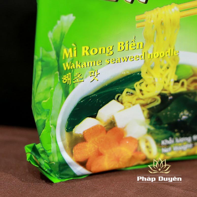 Thực Phẩm Chay - Mì New Way Không Chiên Vị Rong Biển, Gói 85gr