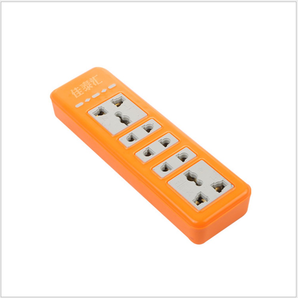 Ổ cắm không dây bằng đồng - Ổ cắm điện chuyển đổi 3 chấu 2 chấu