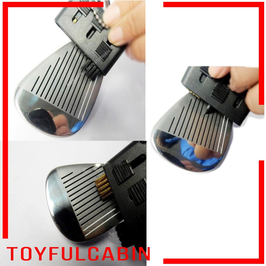Dụng Cụ Làm Sạch Gậy Đánh Golf 3 Trong 1 Có Thể Thu Gọn Tiện Dụng