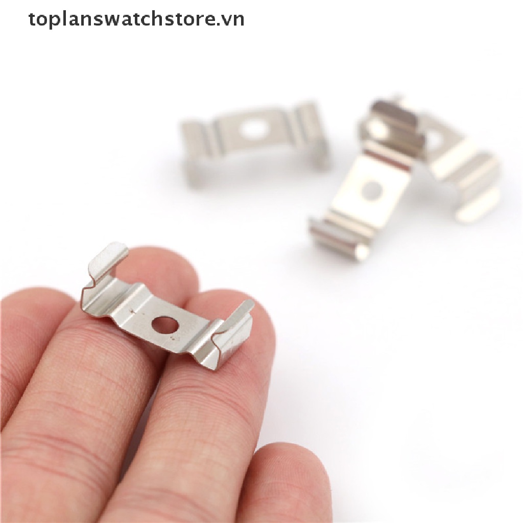 Set 4 Chuôi Đèn T5 Dạ Quang Màu Bạc Có Kẹp Giữ Tiện Dụng