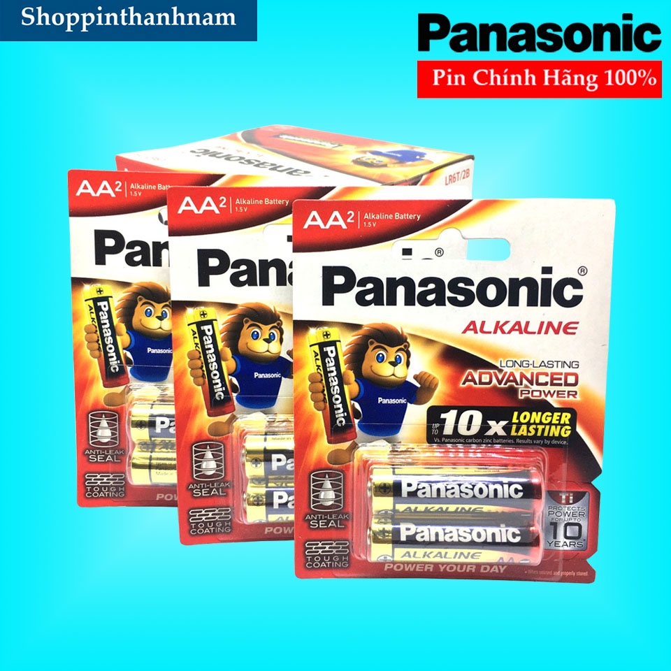 Chính Hãng - Pin AA / Pin AAA Panasonic Alkaline 1,5 V
