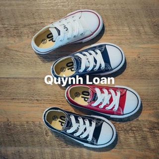 Giày Convers cổ thấp cho bé