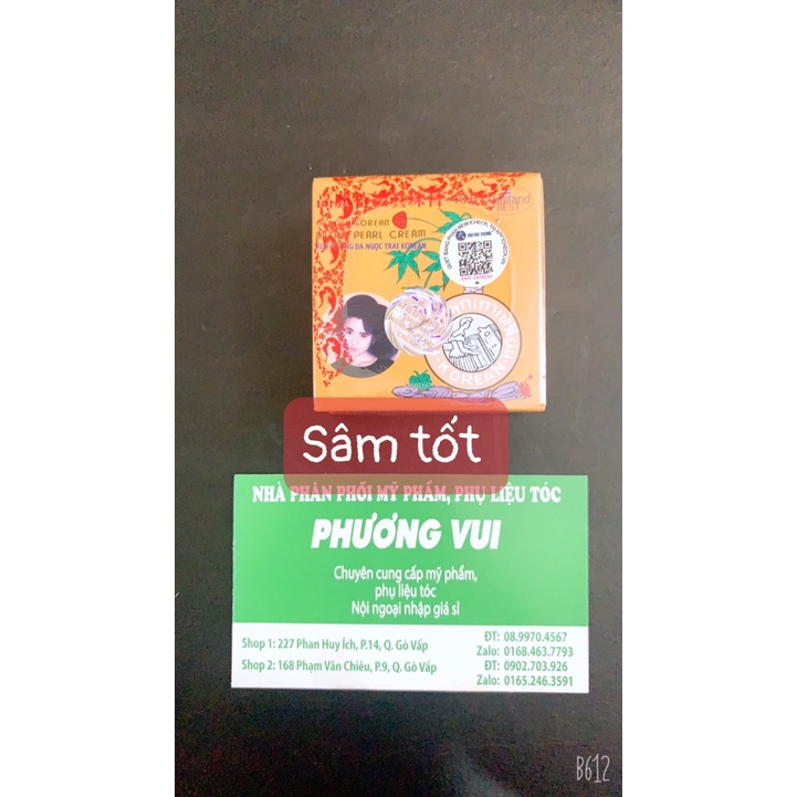 Kem sâm vàng thái lan  hàng loại 2-  làm trắng da mờ thâm sạm-chất kem mịn mùi thơm dIu