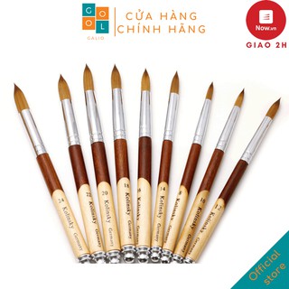 Cọ đắp bột lông chồn Kolinsky Chính Hãng số 8,10,12,14,16,18,20,22