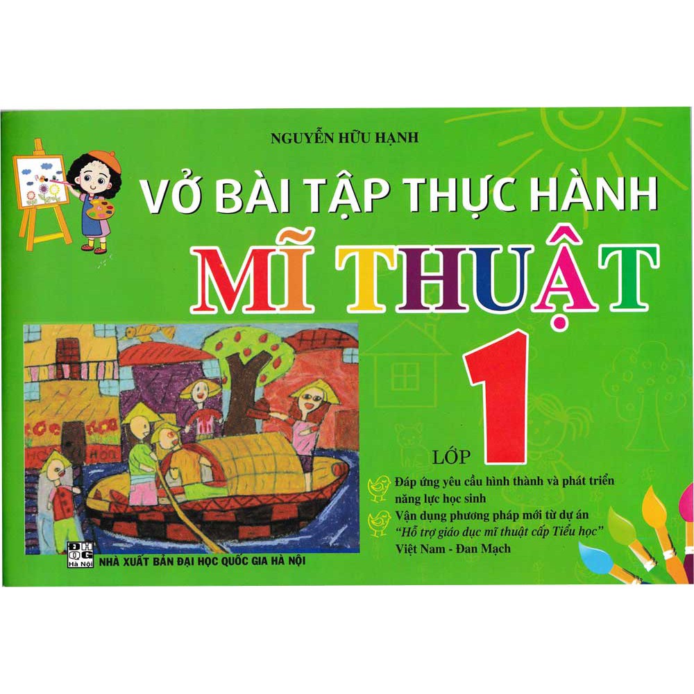 Sách Vở bài tập thực hành Mĩ thuật lớp 1