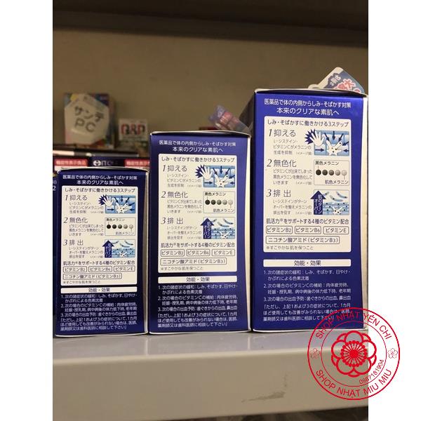 Viên uống nám transino 240v 120/240 viên trắng da white C Nhật Bản