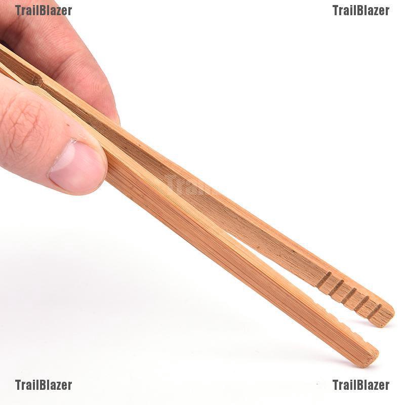 Kẹp Gắp Trà Bằng Gỗ Tre 14.5cm Màu Sắc