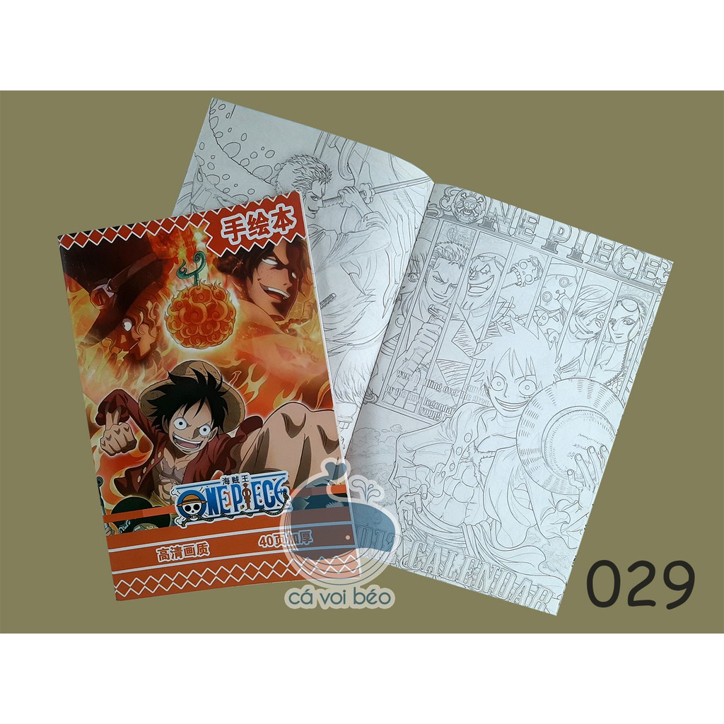 Tập bản thảo Gintama tranh phác họa, tô màu anime manga