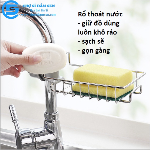 RỔ TREO VÒI NƯỚC INOX R01-RTVN-inox