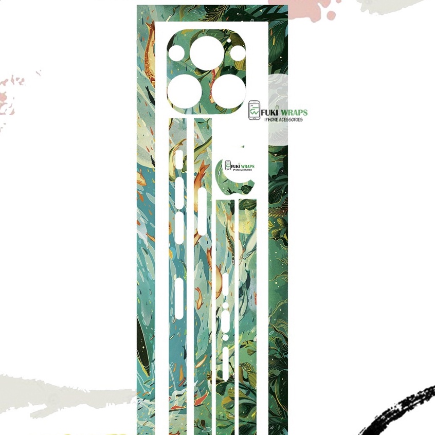 Combo 2 Tấm Dán Viền , Camera  Họa Tiết Dành cho i12prm , ip12 , 12Pro - FukiShop