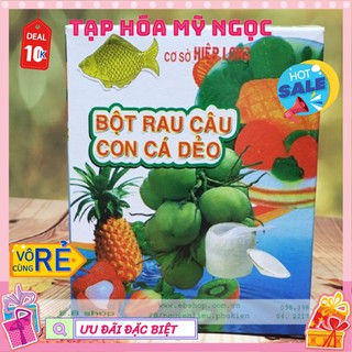 Bột rau câu con cá dẻo Hiệp Long hộp 12 gói