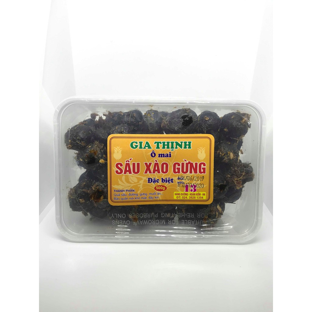 Ô mai sấu xào gừng 500gr Gia Thịnh Hà Nội