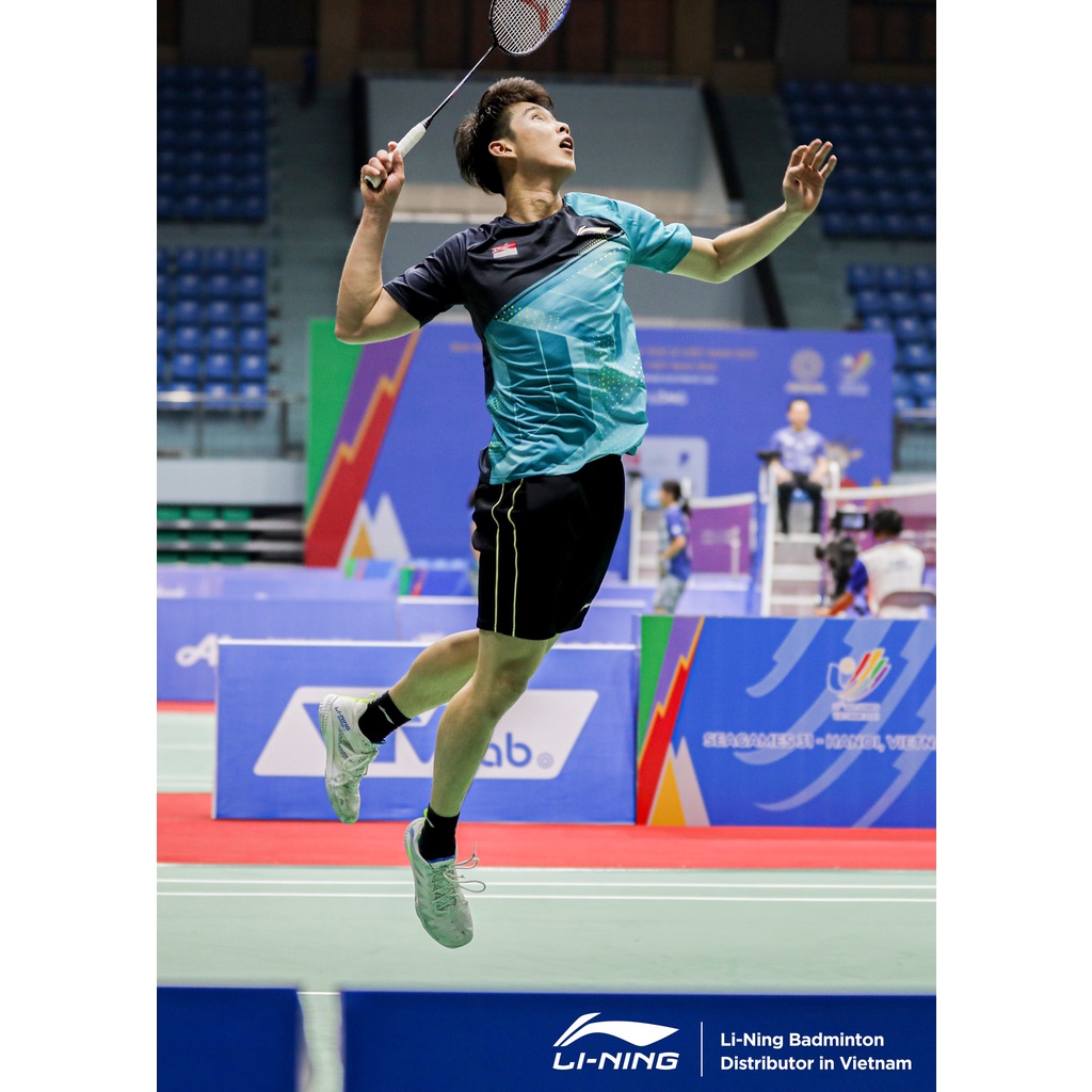 Áo Cầu Lông Li Ning Loh Kean Yew Đương Kim Vô Địch Thế Giới Cầu Lông Đơn Nam A249