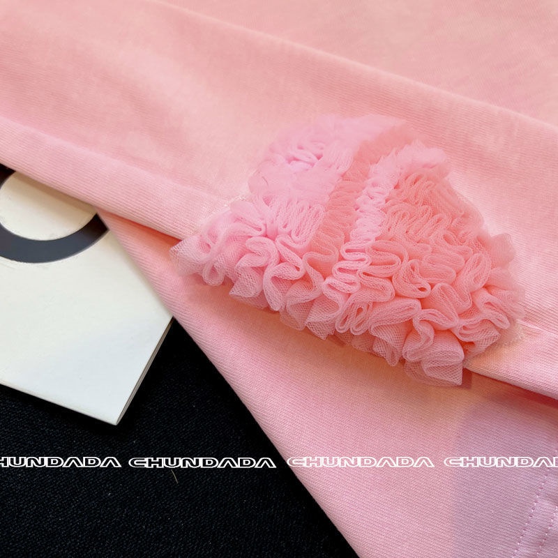 Áo Thun Cotton Tay Ngắn Dáng Rộng Màu Trơn Trẻ Trung Hợp Thời Trang Cho Bạn Gái  tao bao