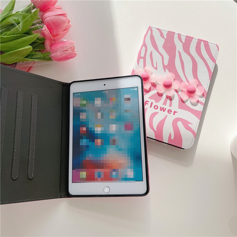 Ốp Máy Tính Bảng Da PU Có Giá Đỡ Cho iPad Mini /Air 1 2/Pro 9.7/4th 5th 6th 2017 2018/7th 8th 9th Gen 2019 2020 2021