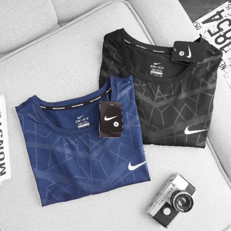 Áo thun thể thao nam tay ngắn không cổ bigsize