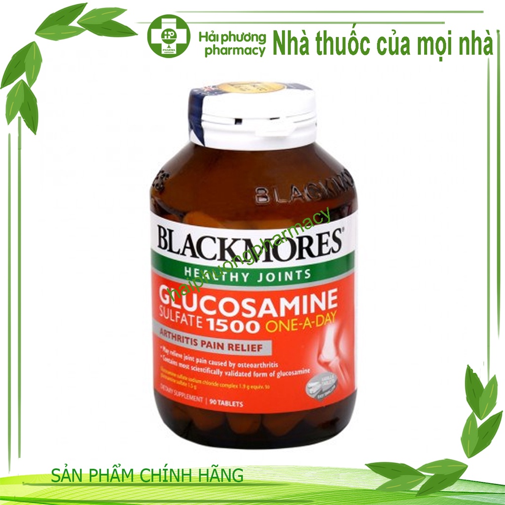 Viên Uống Bổ Khớp Blackmores Glucosamine Sulfate 1500 One-A-Day 90 Viên giúp tăng sinh chất nhầy dịch khớp