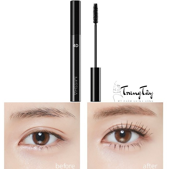 Chuốt Mi Mascara 4D Missha The Style [Mẫu Mới]