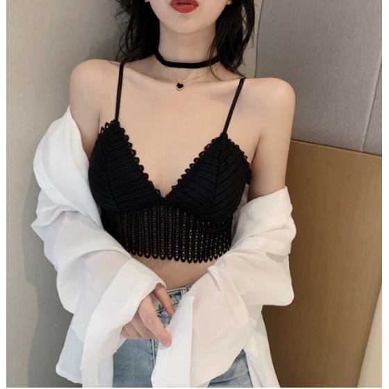 Áo lót bra ren cài sau dây kép sexy 384