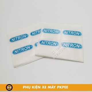 Cặp Tem Nitron Chất Liệu In UV Trong Dán Mod Phuộc Bình Dầu