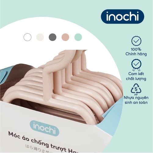 Móc áo chống trượt Inochi - Hara 186