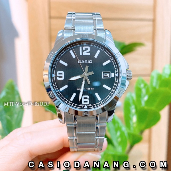 Đồng hồ nam dây kim loại Casio Standard chính hãng Anh Khuê MTP-V004D-1B2UDF (41mm)