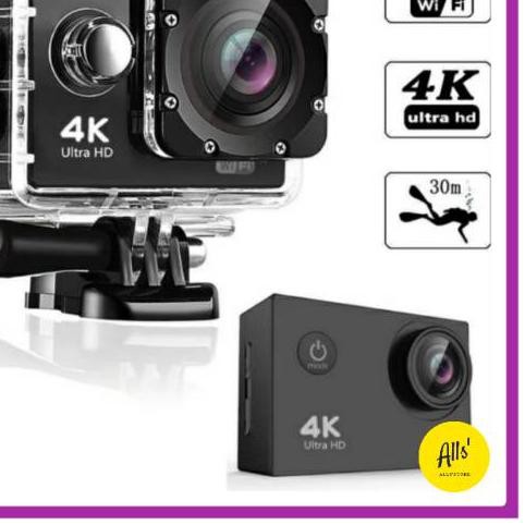 ➣ Camera Hành Động Thể Thao WiFi 4K | Ultra-hd 16MP | 2 "LCD | Dvr Chống Thấm ✩ | BigBuy360 - bigbuy360.vn