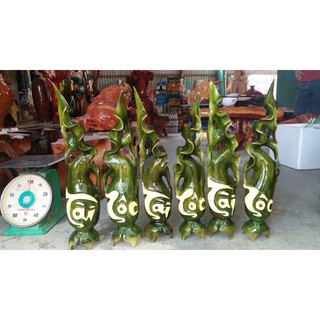 Cặp lục bình gỗ đổi màu cao 70cm