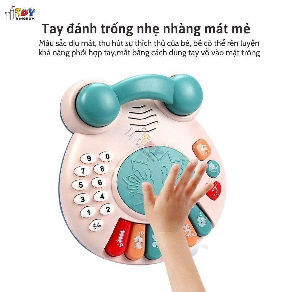 Đồ Chơi Phát Nhạc Tiếng Anh Woa Toys Cho Bé Có Đàn, Trống, Số Đếm Dành Cho Bé Từ 6 Tháng