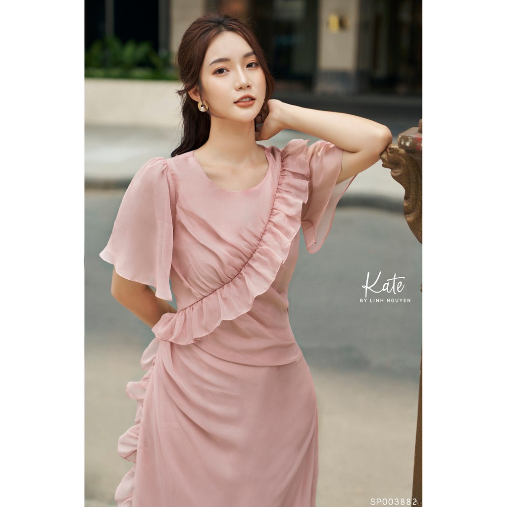 Váy tơ Kate by Linh Nguyen size L like new