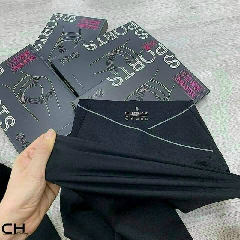 Quần Legging Cạp Chéo Lưng Cao Chất Umi (có hộp)