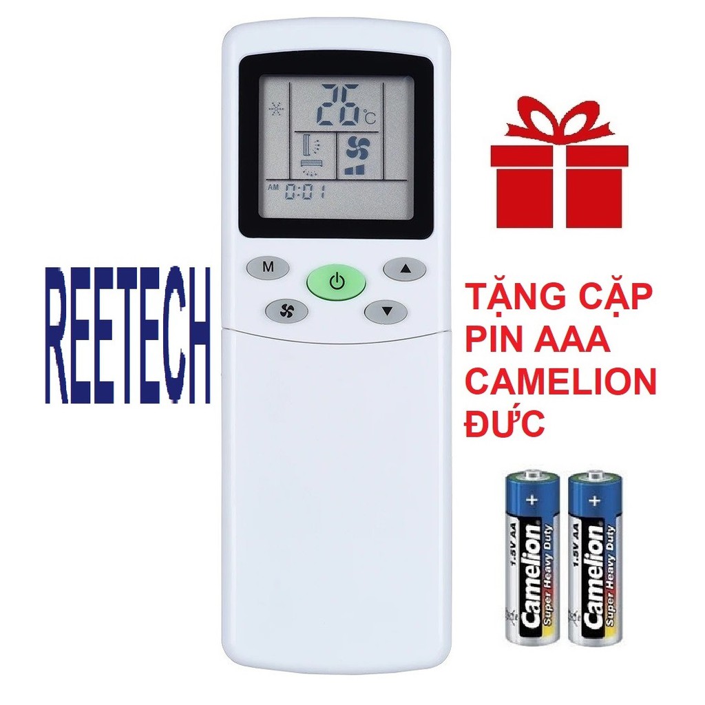 Remote Điều Khiển Máy Lạnh Máy Điều Hòa REETECH âm trần ZH/TY-01