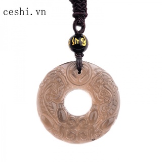 7a Vòng Cổ obsidian Độc Đáo