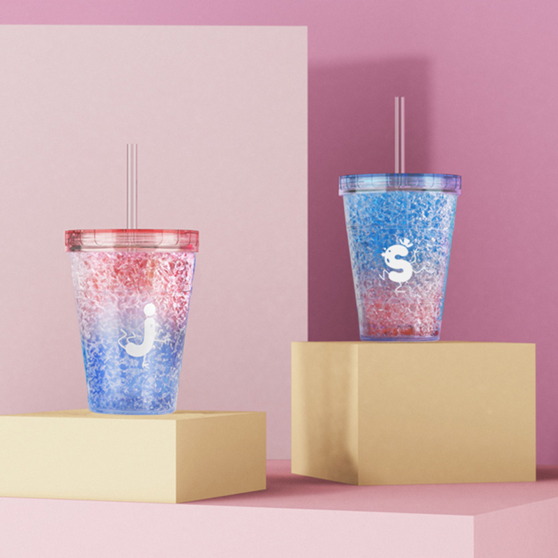 Cốc Nhựa Uống Cà Phê / Trà Có Thể Tái Sử Dụng Tiện Lợi