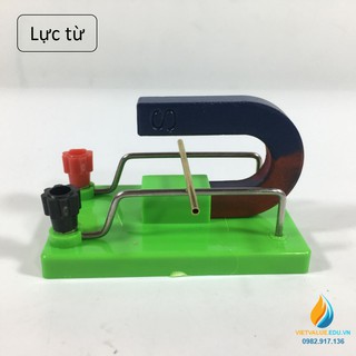 Thí nghiệm lực từ của từ trường tác dụng lên dòng điện, quay tắc bàn tay trái