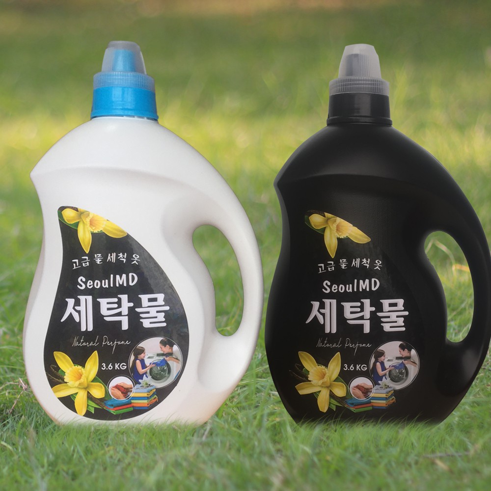 [Không thơm hoàn tiền] Nước giặt Hàn Quốc - Seoul MD 3.6L - Sạch khuẩn, thơm mềm