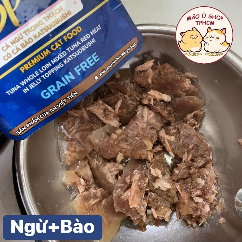 COMBO 20-48 GÓI PATE CATCHY 5 LOẠI CÁ - 2 LOẠI GÀ - 3 VỊ 5PLUS