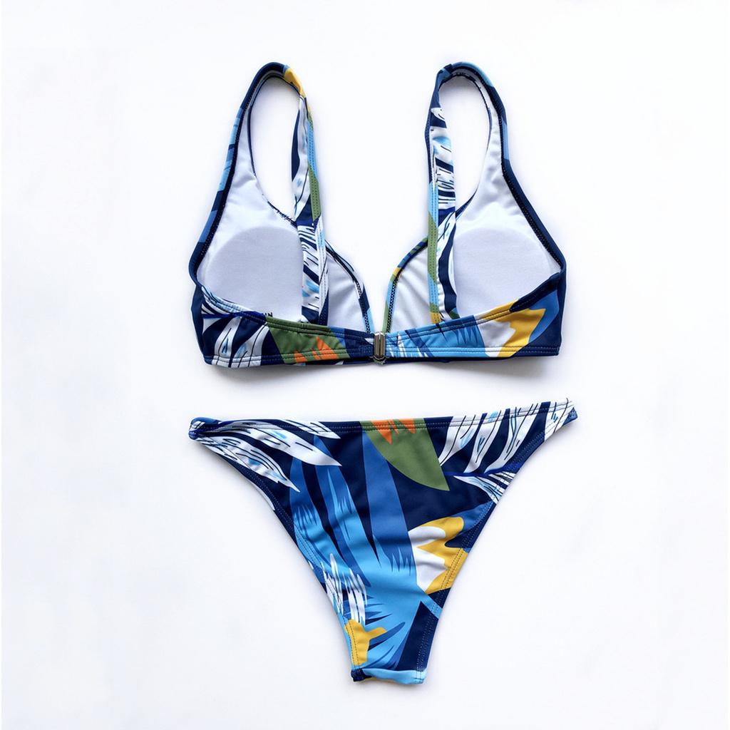 Bikini Phối Dây In Hoạ Tiết Phong Cách Brazil | BigBuy360 - bigbuy360.vn